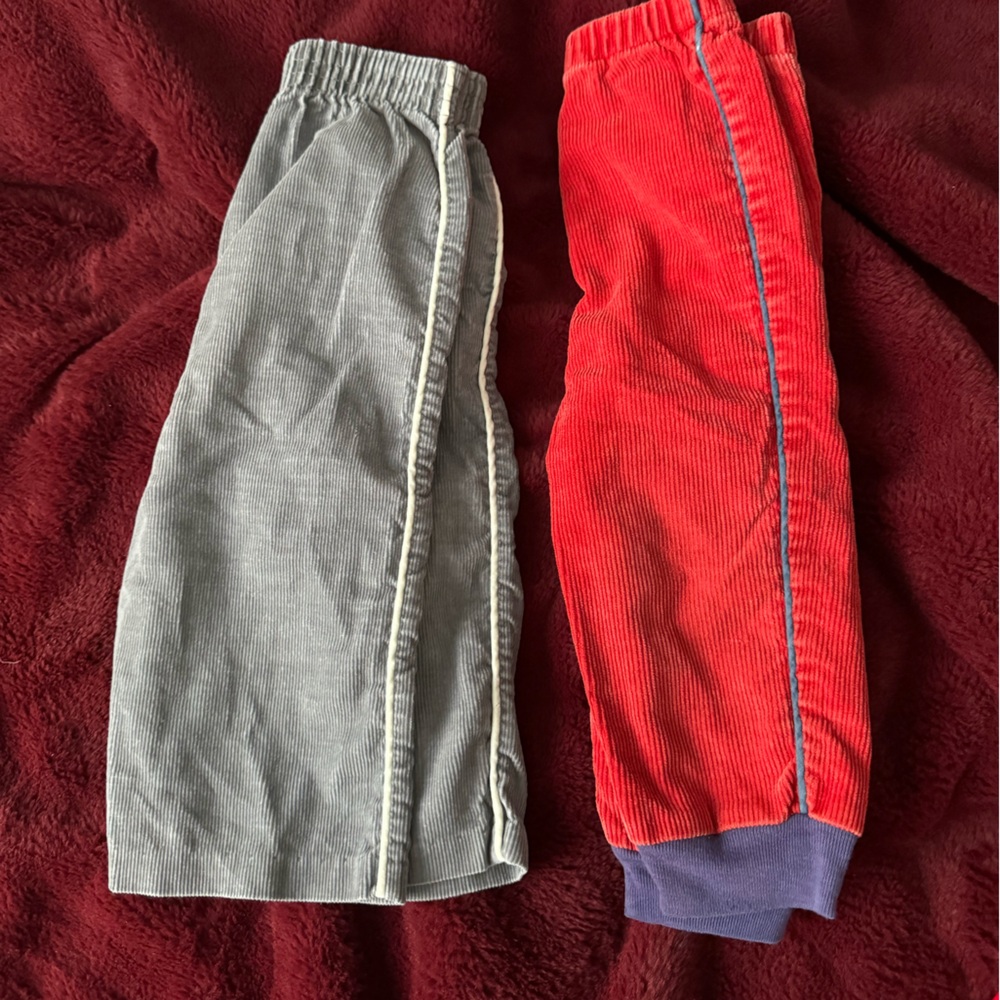 Vintage 80s toddler corduroy pants